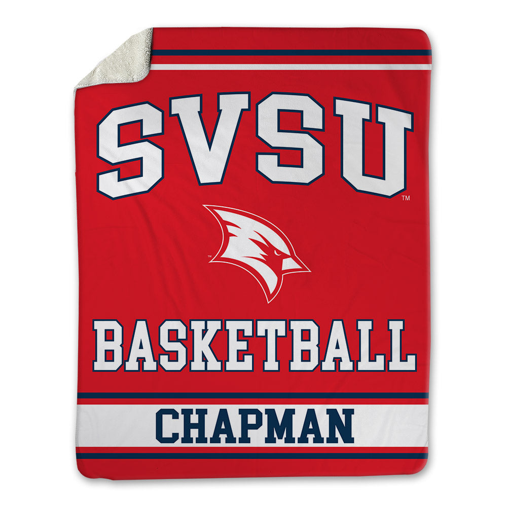 Saginaw Valley - NCAA Men's Basketball : Randy Chapman - Blanket-0