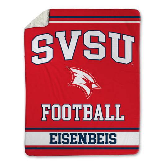 Saginaw Valley - NCAA Football : Drew Eisenbeis - Blanket-0