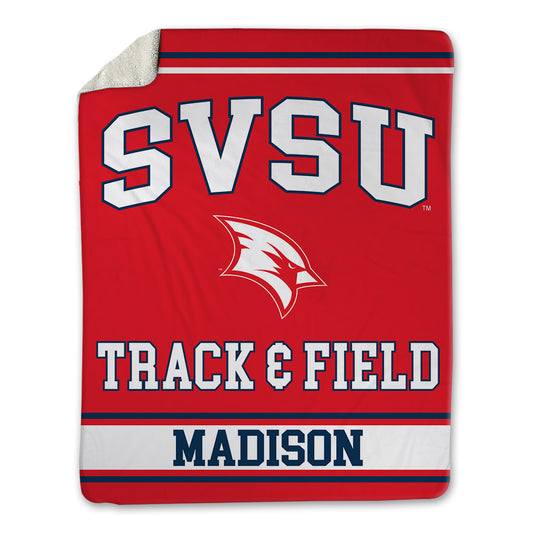 Saginaw Valley - NCAA Women's Track & Field : Chaniya Madison - Blanket-0
