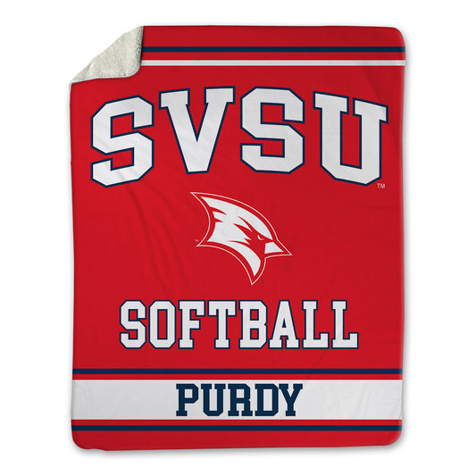 Saginaw Valley - NCAA Softball : Mya Purdy - Blanket-0