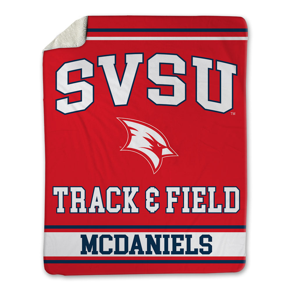 Saginaw Valley - NCAA Women's Track & Field : Destiny McDaniels - Blanket-0