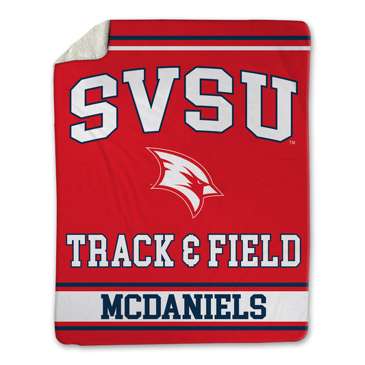 Saginaw Valley - NCAA Women's Track & Field : Destiny McDaniels - Blanket-0