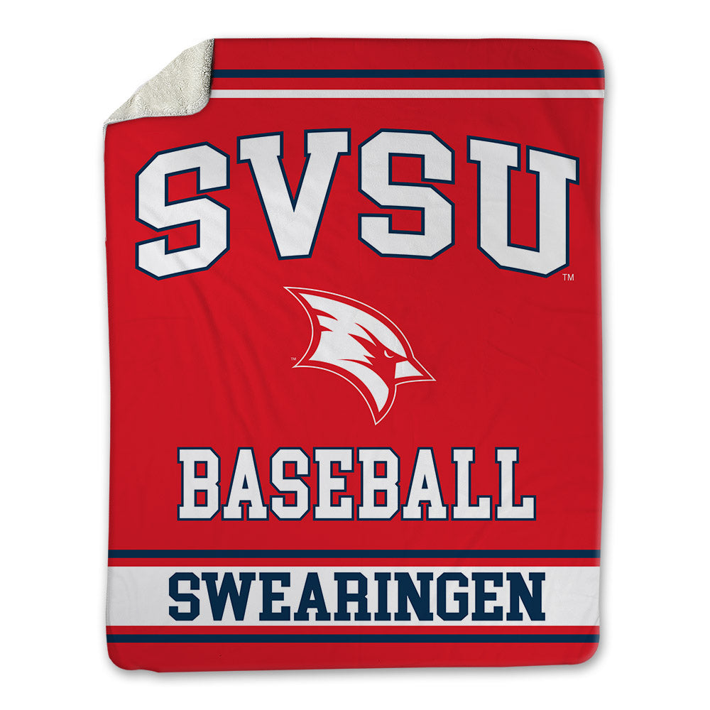 Saginaw Valley - NCAA Baseball : Cameron Swearingen - Blanket-0