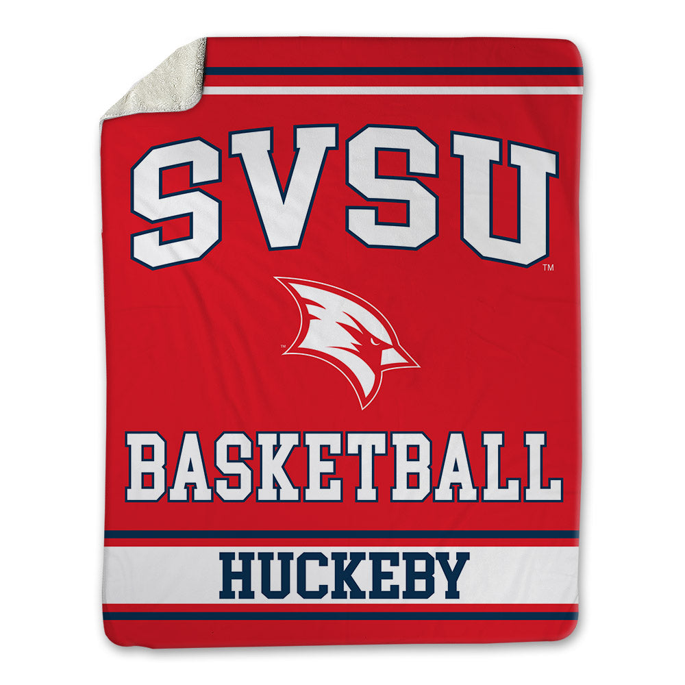 Saginaw Valley - NCAA Men's Basketball : Wilson Huckeby - Blanket-0