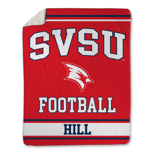 Saginaw Valley - NCAA Football : Braden Hill - Blanket-0