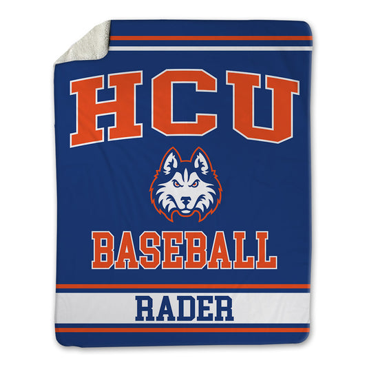 HCU - NCAA Baseball : Jeremy Rader - Blanket-0