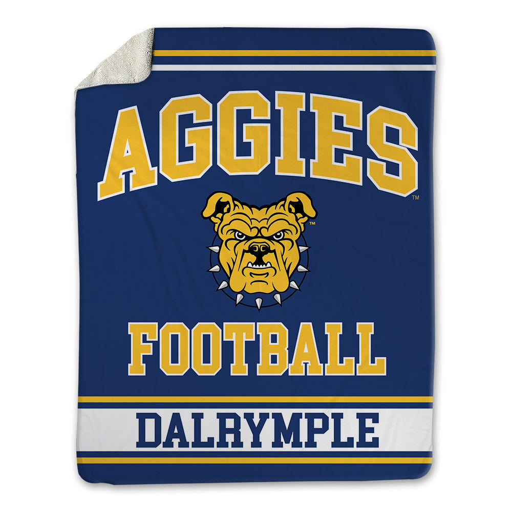 North Carolina A&T - NCAA Football : Cameren Dalrymple - Blanket-0