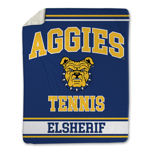 North Carolina A&T - NCAA Women's Tennis : Hana Elsherif - Blanket-0