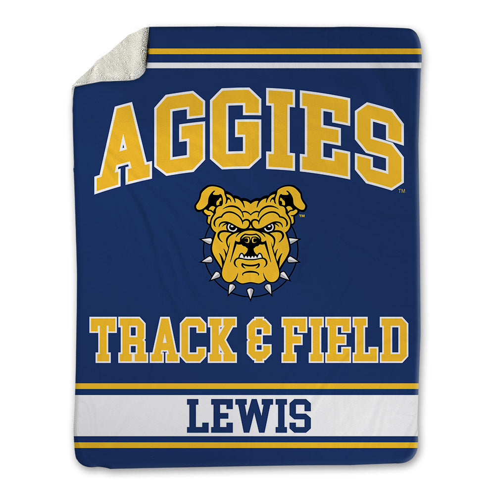 North Carolina A&T - NCAA Women's Track & Field : Jayda Lewis - Blanket-0