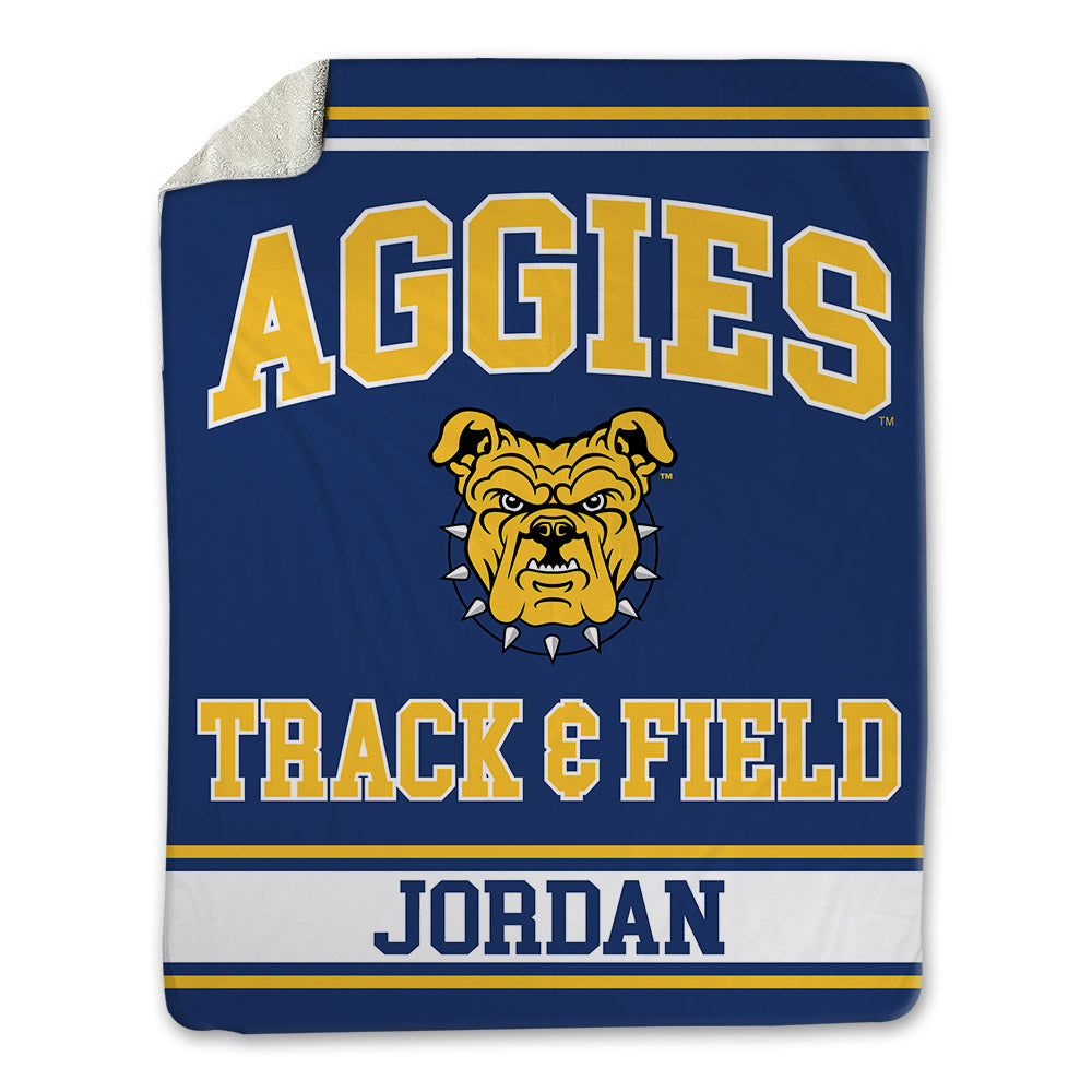 North Carolina A&T - NCAA Men's Track & Field : Braden Jordan - Blanket-0