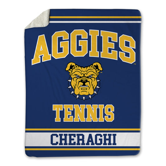 North Carolina A&T - NCAA Women's Tennis : Dorsa Cheraghi - Blanket-0