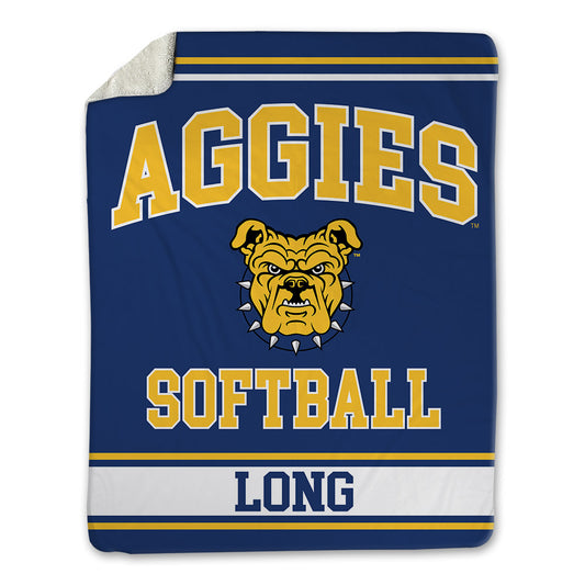 North Carolina A&T - NCAA Softball : Devin Long - Blanket-0