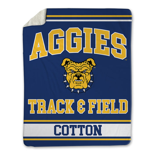 North Carolina A&T - NCAA Women's Track & Field : Stefan Cotton - Blanket-0