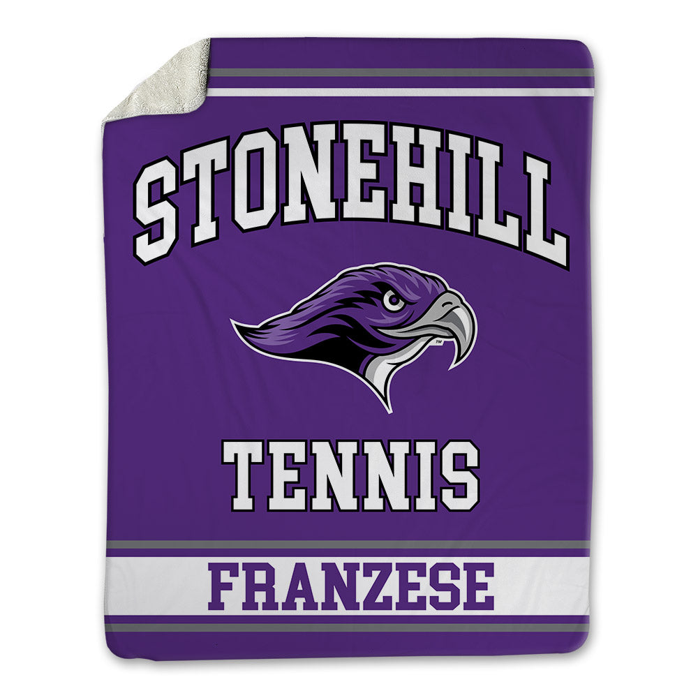 Stonehill - NCAA Women's Tennis : Ella Franzese - Blanket-0