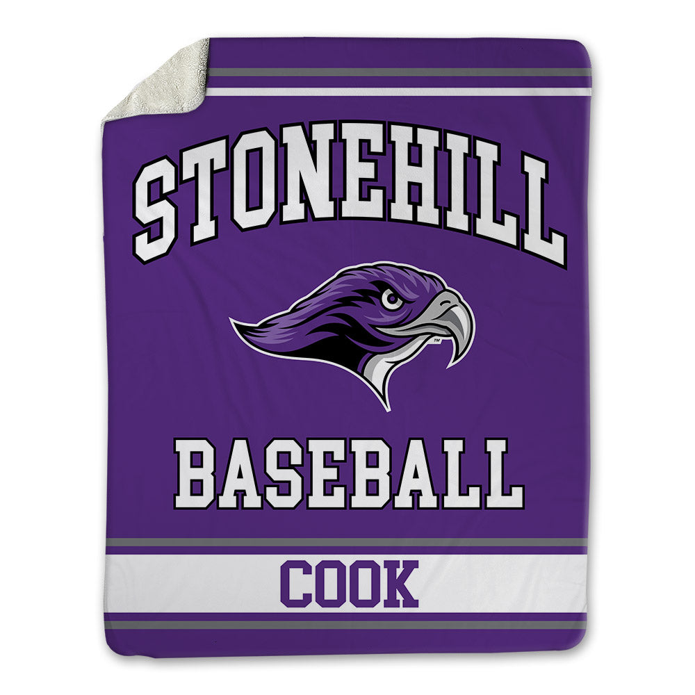 Stonehill - NCAA Baseball : Alex Cook - Blanket-0