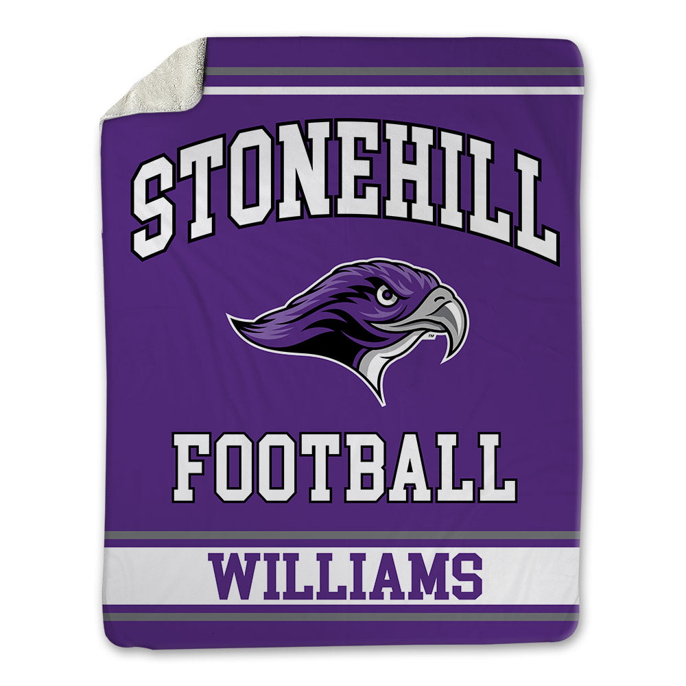 Stonehill - NCAA Football : Jahnez Williams - Blanket-0