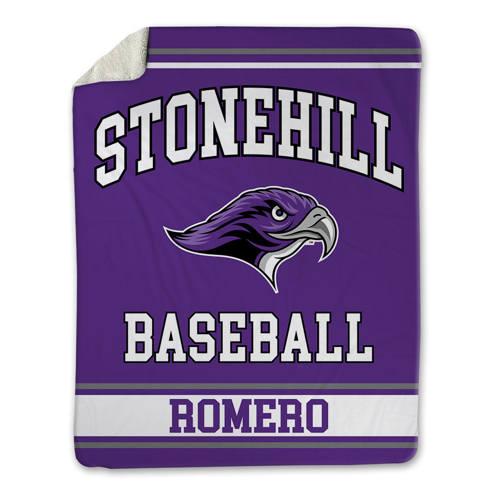 Stonehill - NCAA Baseball : Armanis Romero - Blanket-0