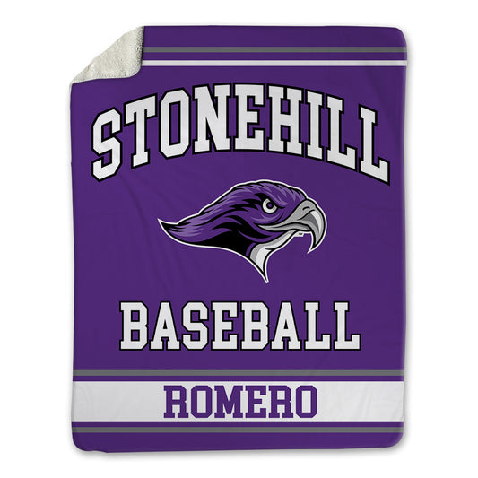 Stonehill - NCAA Baseball : Armanis Romero - Blanket-0