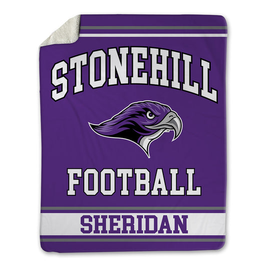 Stonehill - NCAA Football : Kevin Sheridan - Blanket-0