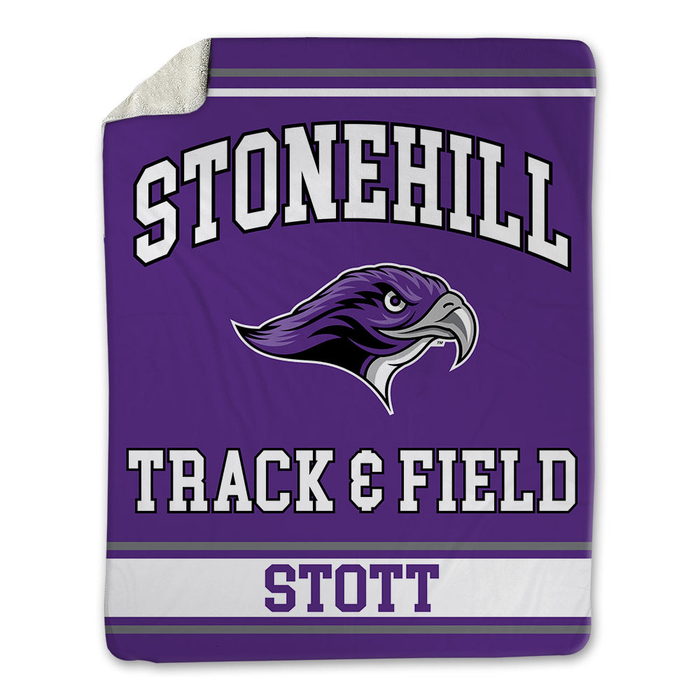 Stonehill - NCAA Women's Track & Field : Madison Stott - Blanket-0