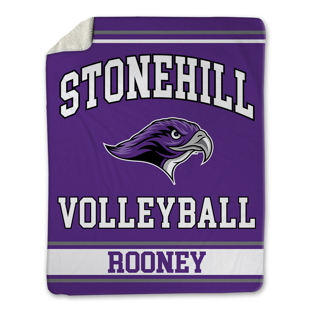 Stonehill - NCAA Women's Volleyball : Alayna Rooney - Blanket-0