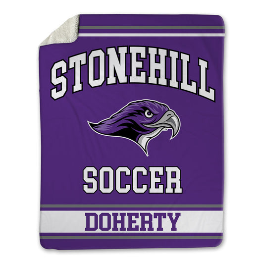 Stonehill - NCAA Men's Soccer : Killian Doherty - Blanket-0