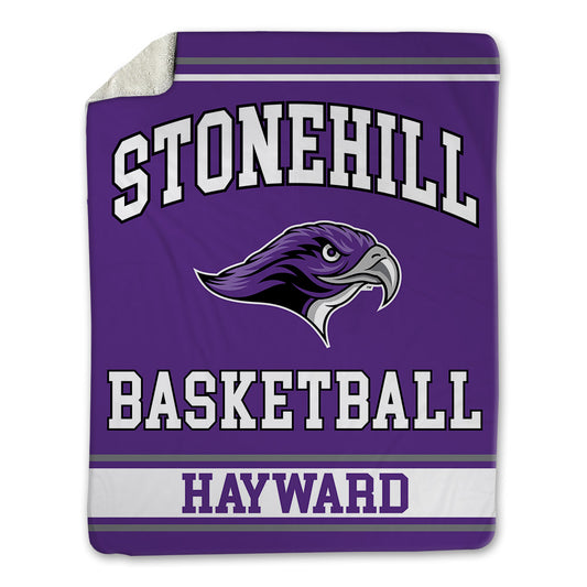 Stonehill - NCAA Women's Basketball : Sharn Hayward - Blanket-0