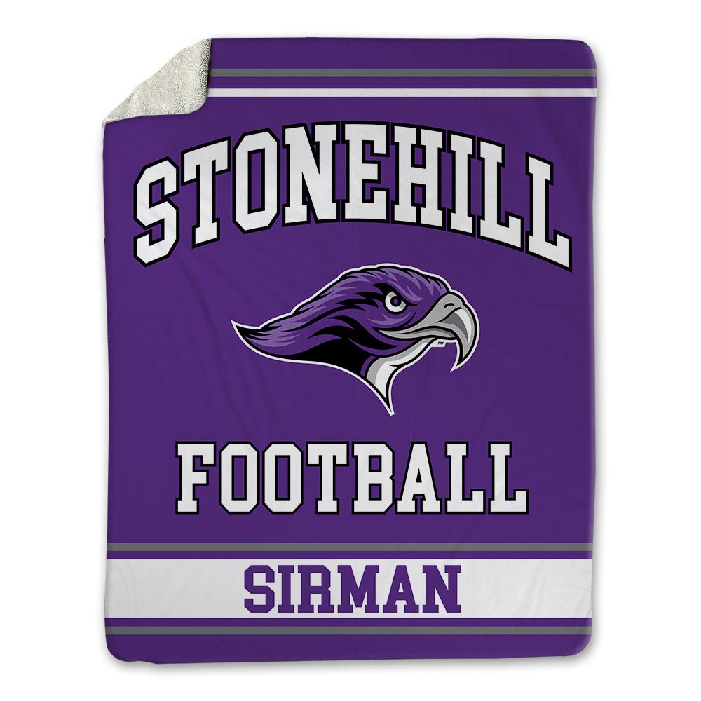 Stonehill - NCAA Football : Emory Sirman - Blanket-0