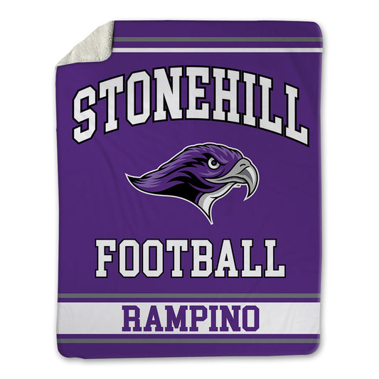 Stonehill - NCAA Football : Julian Rampino - Blanket-0