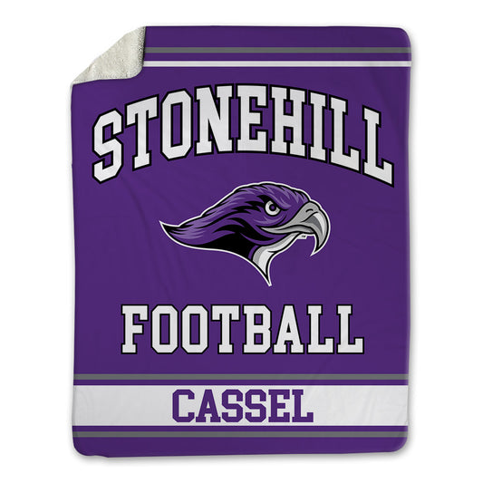 Stonehill - NCAA Football : Marcus Cassel - Blanket-0