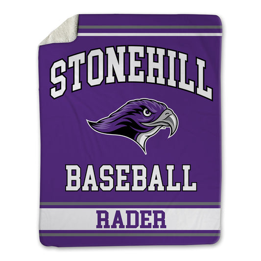 Stonehill - NCAA Baseball : Brayden Rader - Blanket-0