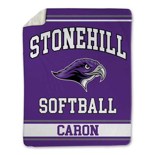 Stonehill - NCAA Softball : McKenzie Caron - Blanket-0