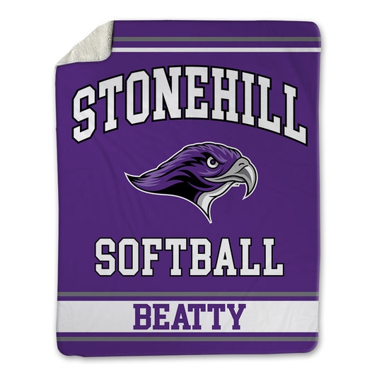 Stonehill - NCAA Softball : Alana Beatty - Blanket-0