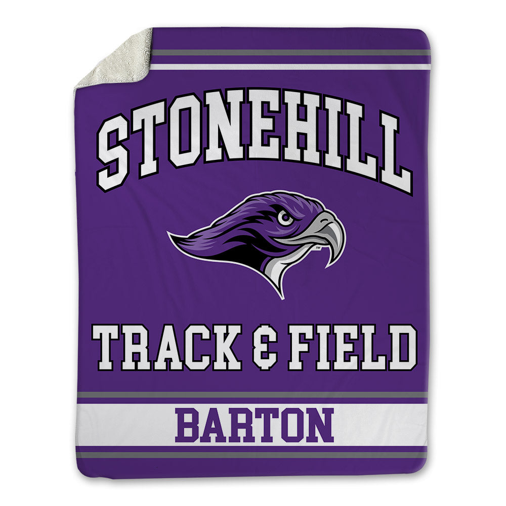Stonehill - NCAA Women's Track & Field (Indoor) : Kendall Barton - Blanket-0