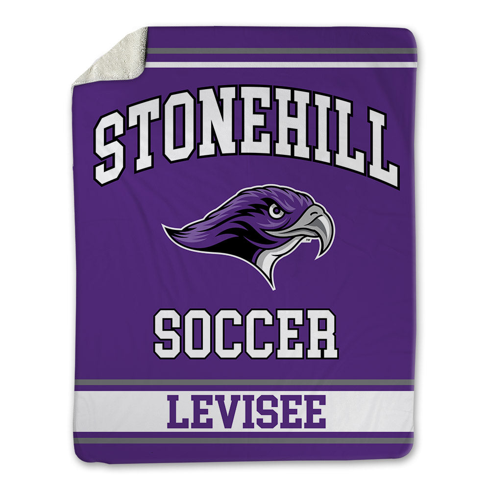 Stonehill - NCAA Men's Soccer : Tucker Levisee - Blanket-0