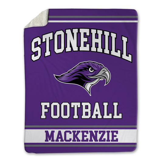 Stonehill - NCAA Football : Noah Mackenzie - Blanket-0
