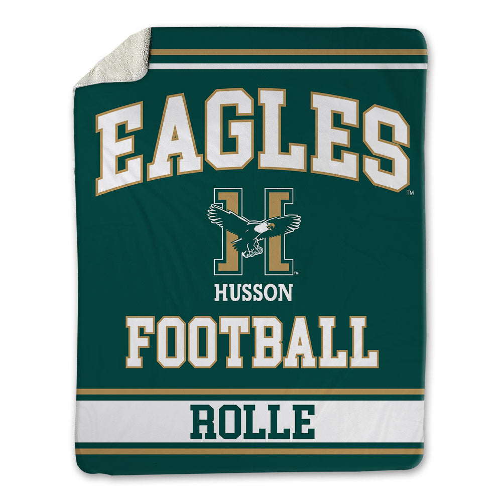 Husson - NCAA Football : Dom Rolle - Blanket-0