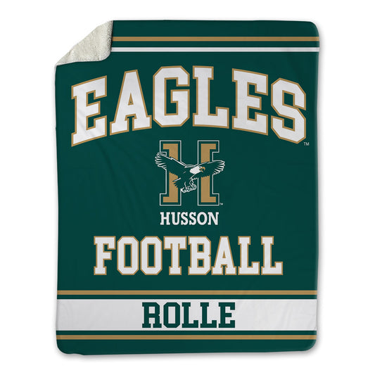 Husson - NCAA Football : Dom Rolle - Blanket-0