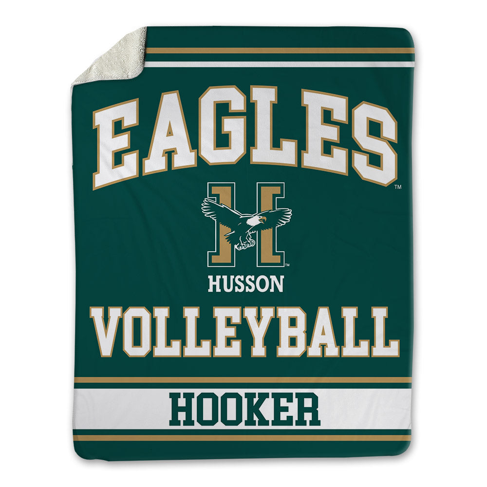 Husson - NCAA Women's Volleyball : Peyton Hooker - Blanket-0