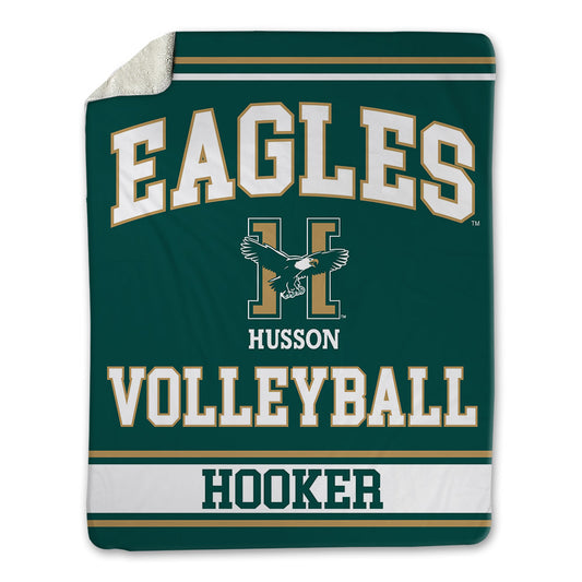 Husson - NCAA Women's Volleyball : Peyton Hooker - Blanket-0