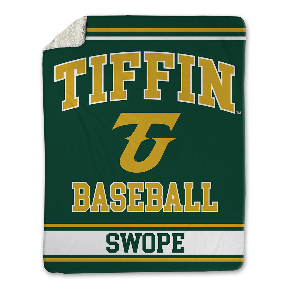 Tiffin - NCAA Baseball : Brandon Swope - Blanket-0