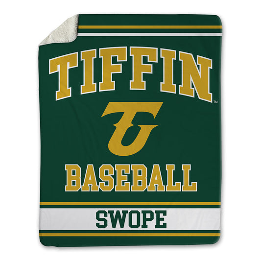 Tiffin - NCAA Baseball : Brandon Swope - Blanket-0