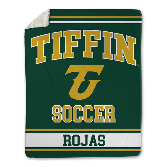 Tiffin - NCAA Men's Soccer : Alejandro Rojas - Blanket-0