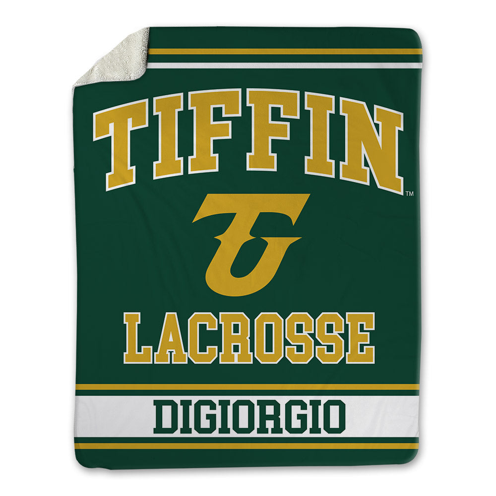 Tiffin - NCAA Men's Lacrosse : Aaron DiGiorgio - Blanket-0