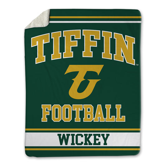 Tiffin - NCAA Football : Matthew Wickey - Blanket-0