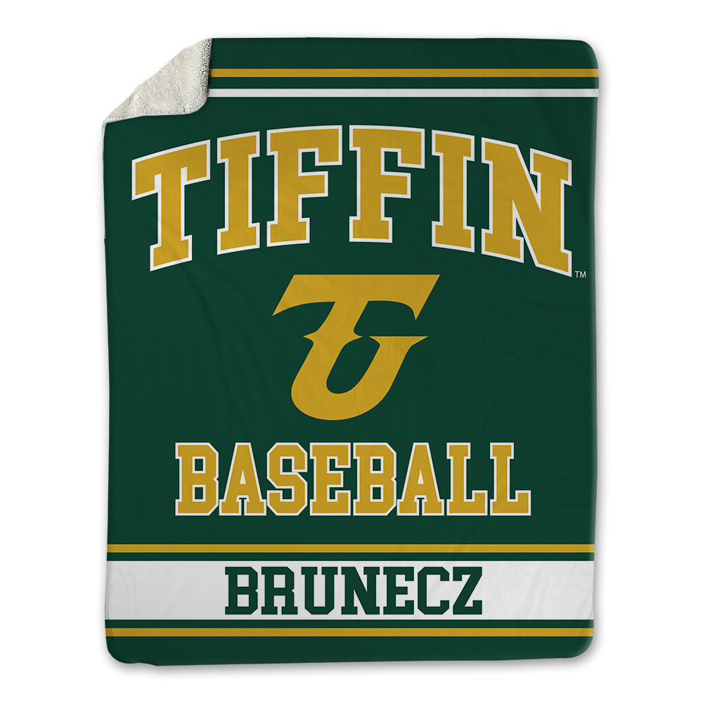 Tiffin - NCAA Baseball : Mason Brunecz - Blanket-0