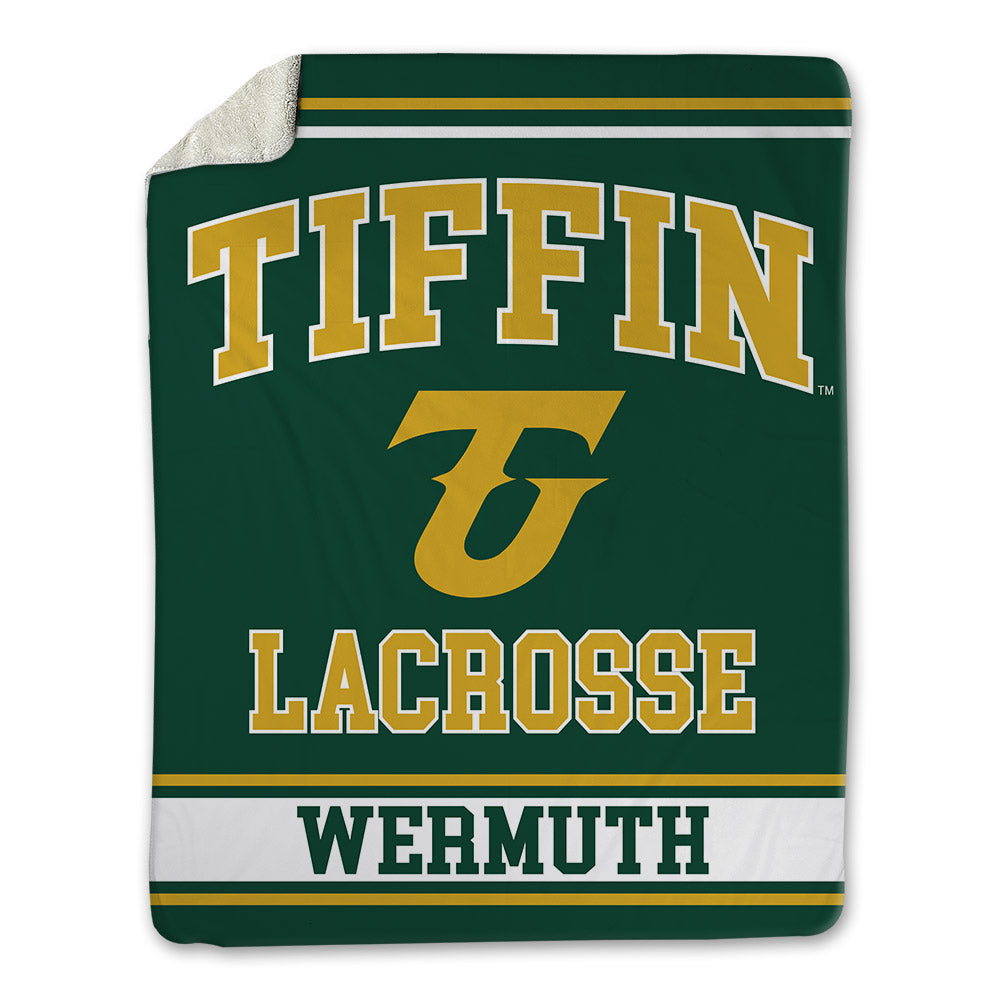 Tiffin - NCAA Women's Lacrosse : Sam Wermuth - Blanket-0