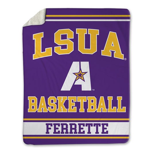 LSUA - NCAA Men's Basketball : Talib Ferrette - Blanket-0