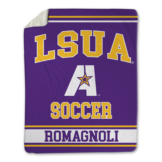 LSUA - NCAA Men's Soccer : Maximo Romagnoli - Blanket-0