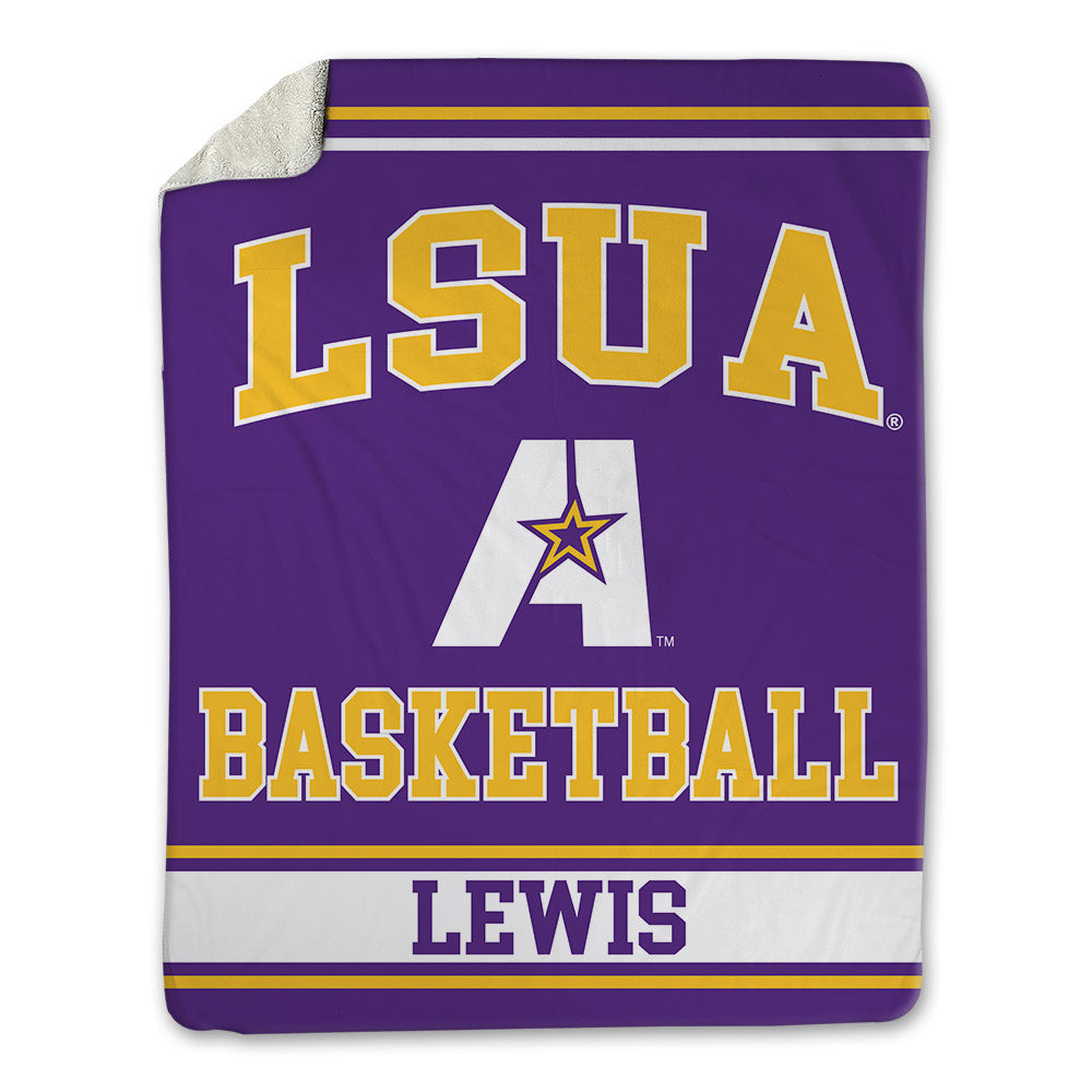 LSUA - NCAA Women's Basketball : Lila Lewis - Blanket-0